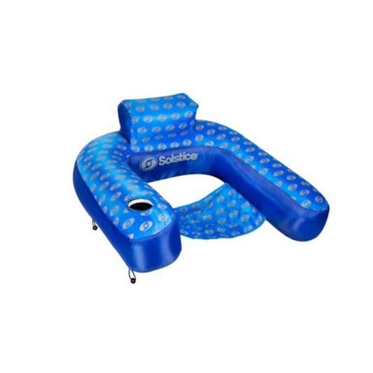 DESIGNER POOL LOOP LOUNGER BLUE